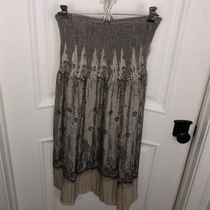 Strapless Dress